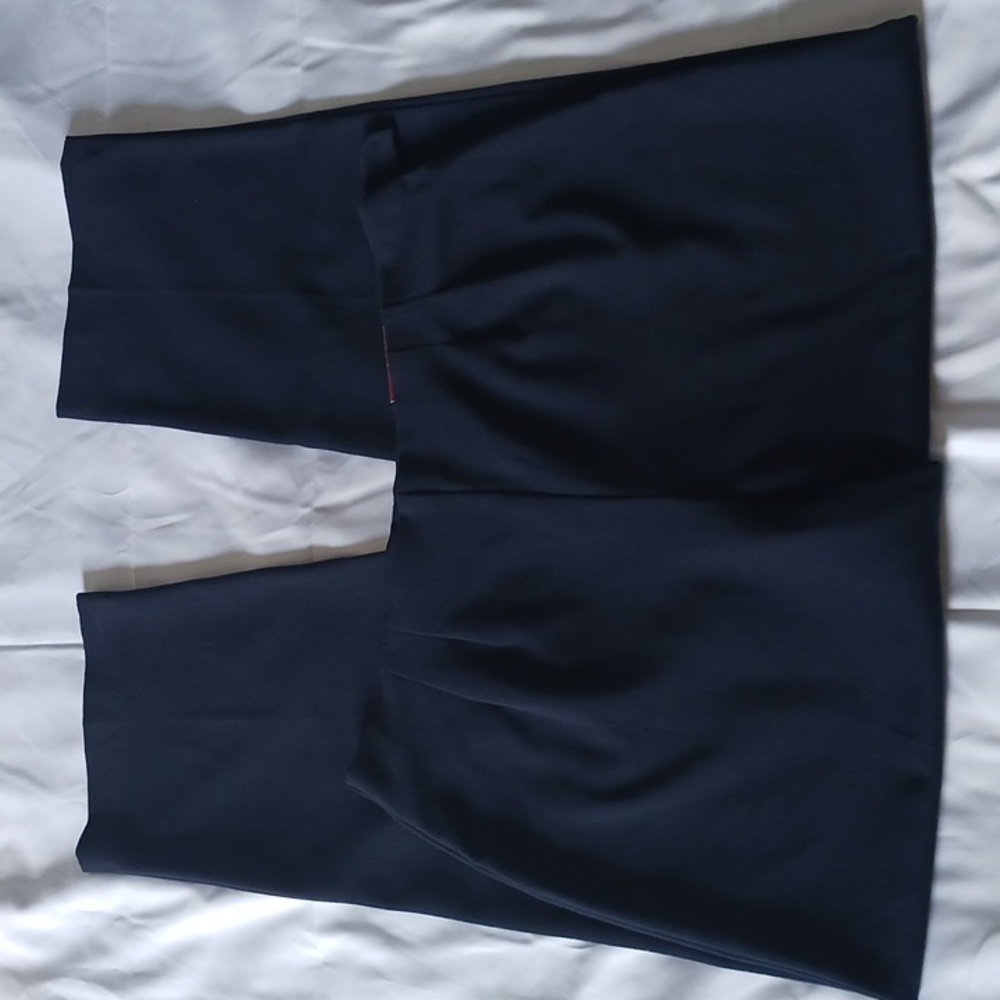 PANTS BY JM COLLECTION DARK BLUE SIZE 14 - Picture 4 of 12